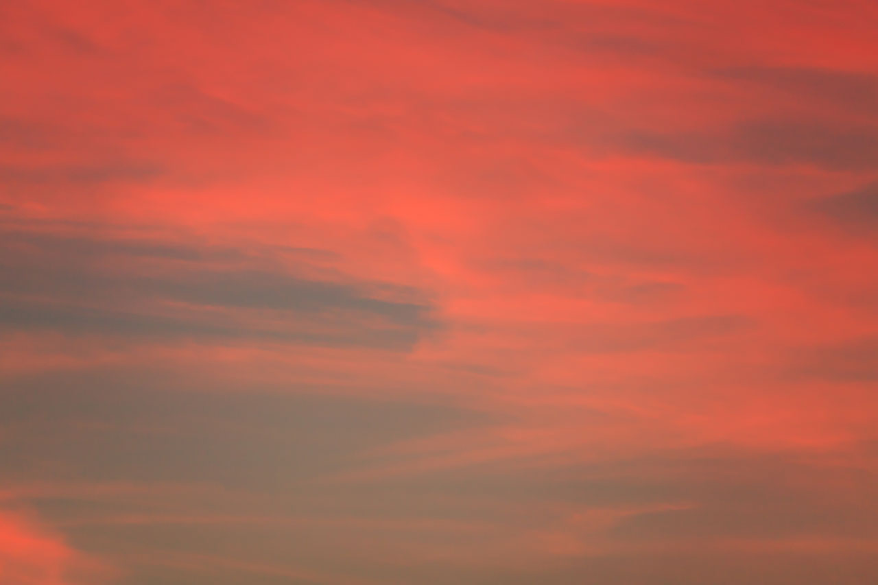 Red Sky Background
