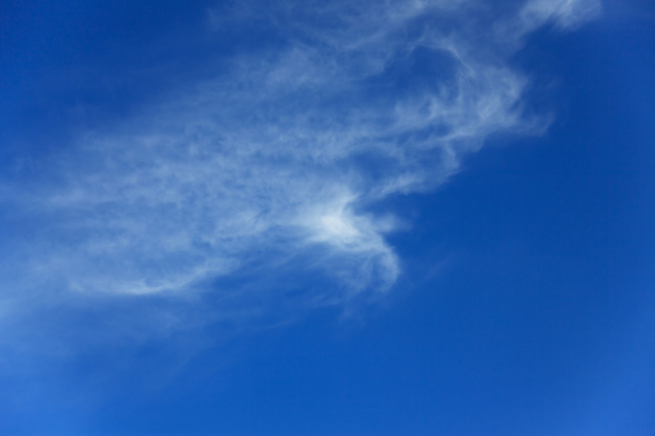 Ciel avec fond de nuage