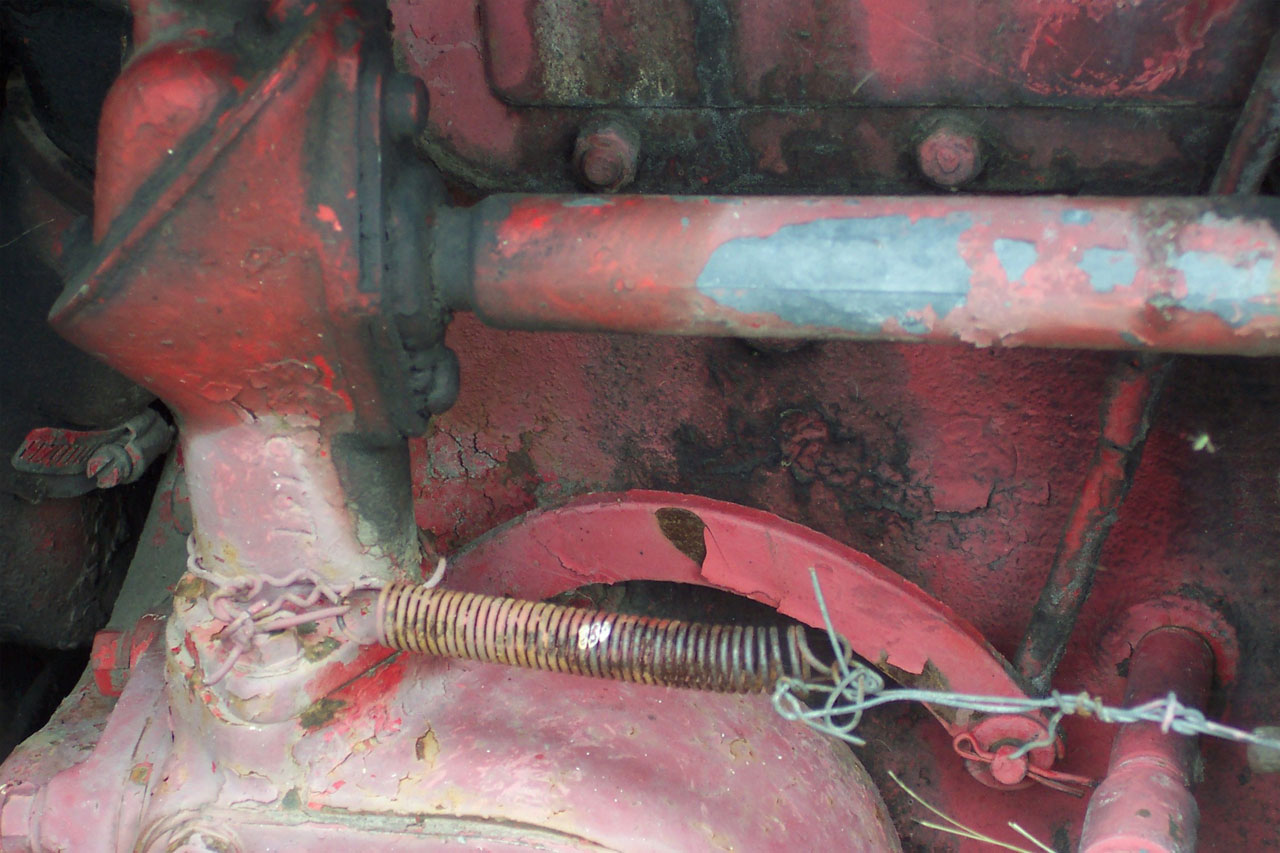 Tractor Parts Red