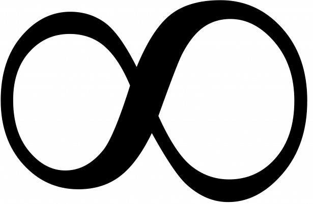 Black infinity symbol, Infinity symbol, infinity, text, logo png