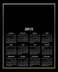 2015 Kalendarz