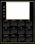 2015 kalender fotoram Hållare