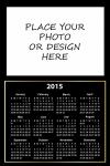 2015 kalender Fotohållare