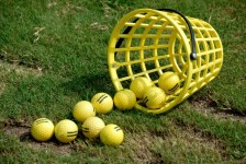 Cesto di palline da golf