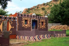 Basotho dwelling, basotho village