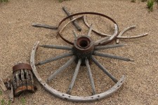 Broken Wagon Wheel
