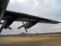 C-130 pe aerodrom