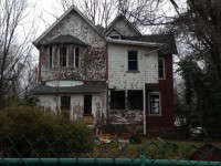 Zniszczony dom