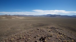 Prázdný Nevada High Desert