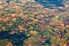 Angielski Aerial krajobraz