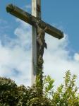 Jesús en una cruz