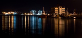Calm Night In Port
