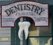 Old Time Dentist Sign