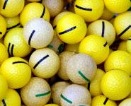 Cvičné golfové míčky