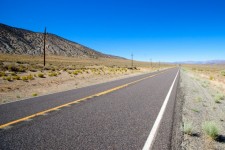 Road Through Nevada Wilderness