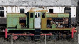 Steam Train Wreck