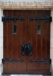 Weinlese-Kirche-Tür