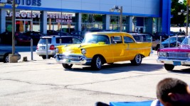Yellow Classic Car