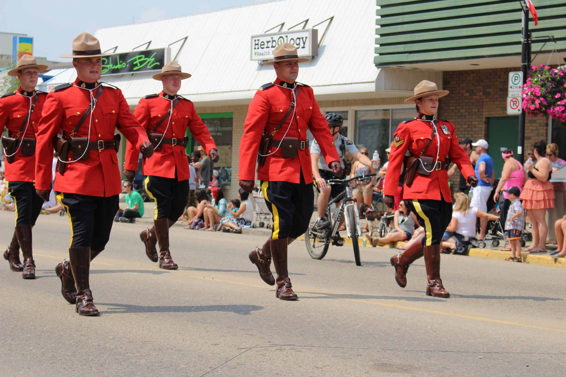 Canada Day Parade Mounties Free Stock Photo - Public Domain Pictures