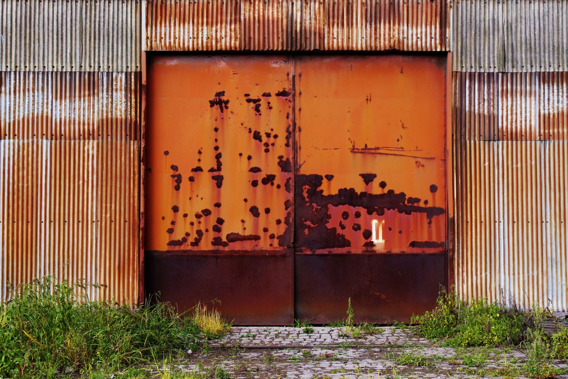 Rusty Hangar Free Stock Photo - Public Domain Pictures