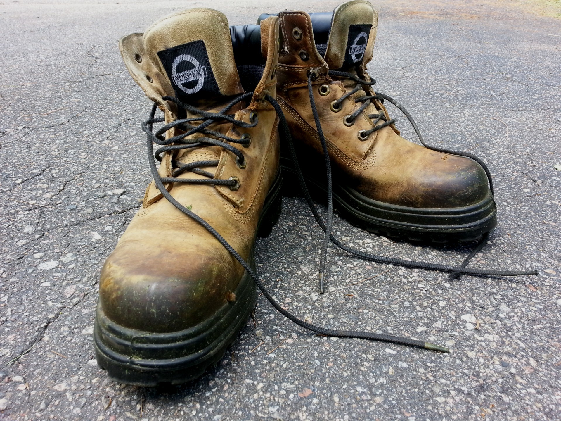 Two Dirty Boots Free Stock Photo - Public Domain Pictures