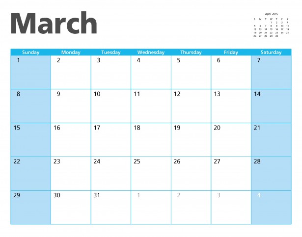 March 15 Calendar Page Free Stock Photo Public Domain Pictures