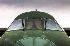 Groene vliegtuig