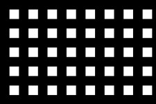 Black and white blocks pattern