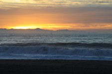 California Ocean Sunset