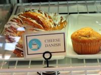 Cheese danish in bakery