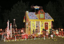 Boże Narodzenie Gingerbread House 1