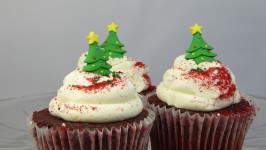 Weihnachtsbaum Cupcakes
