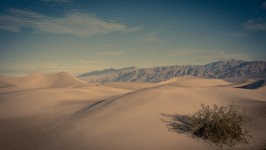 Vervaagde Death Valley Dunes