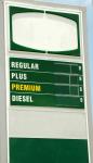 Gas Sign Without Prices