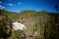 Gibbon Falls en Yellowstone