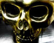 Arany Skull Face