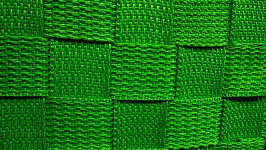 绿色的编织纹理背景
