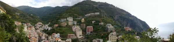 Manorola Itálie panorama