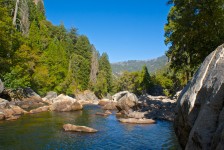 Merced Río Valle de Yosemite