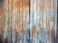 Old Worn Wooden Doors