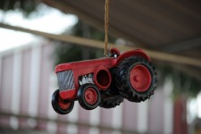 Red Toy Tractor
