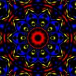 Red Yellow and Blue Kaleidoscope