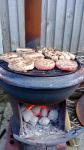 Rustikální venkovní BBQ vaření