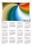 Simple calendar 2015
