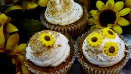 Slunečnice Cupcakes