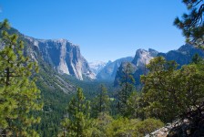 Vue de la vallée de Yosemite