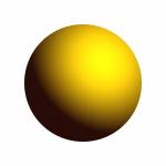 Sphère jaune