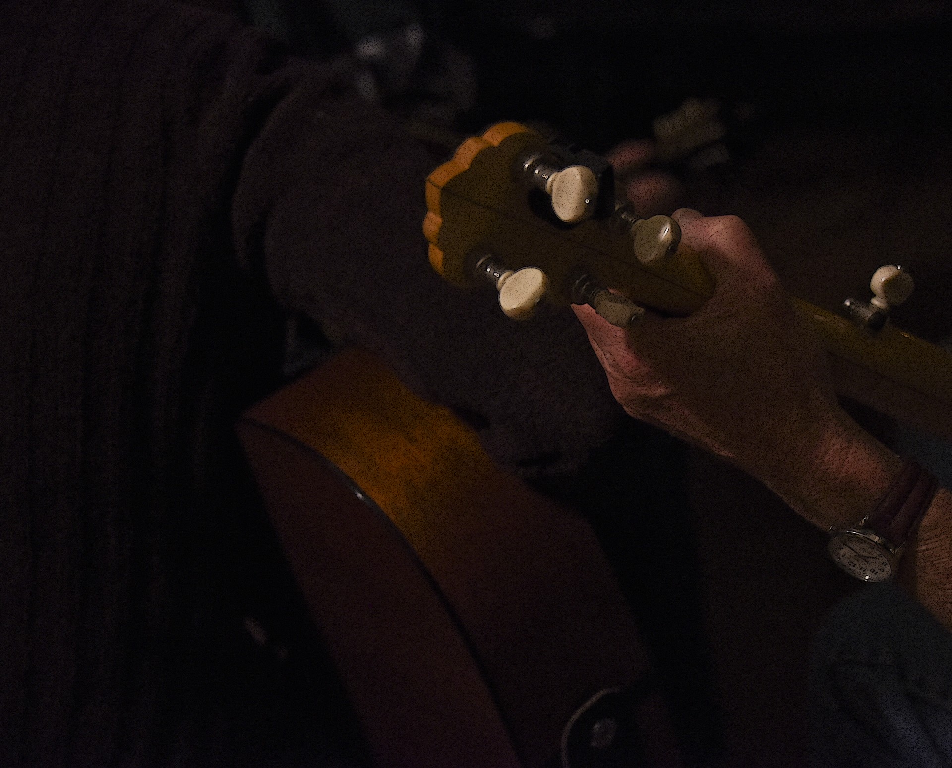 Banjo player mână de noapte