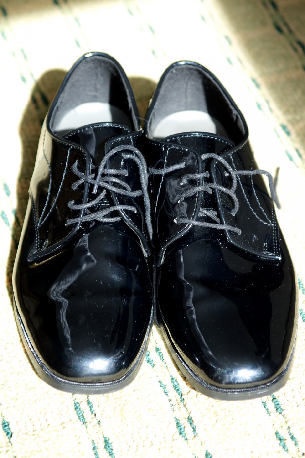 Pantofi lustruite Negru