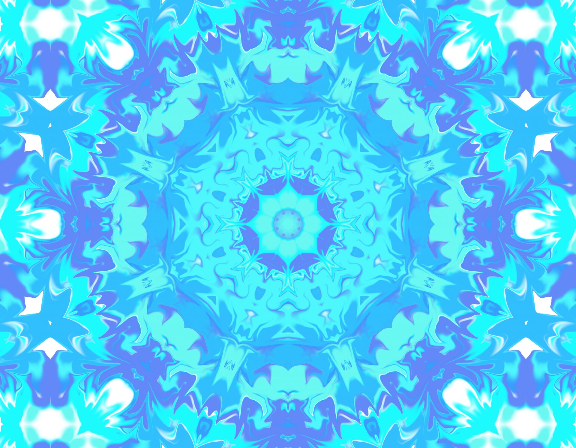 Albastru Kaleidoscope